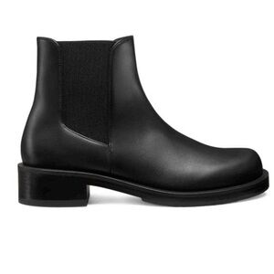 New Stuart Weitzman Mercer Leather Chelsea Boots